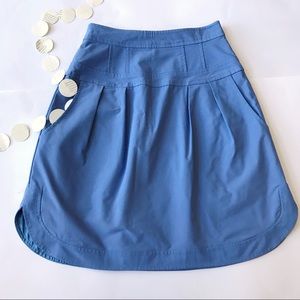 Nanette Lepore Blue Golf Skirt with Pockets